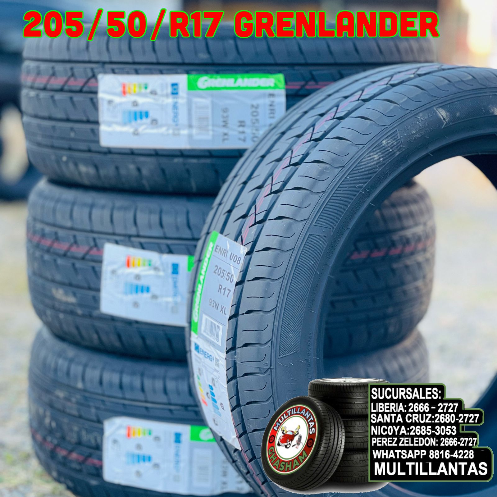 205/50/R17 GRENLANDER
